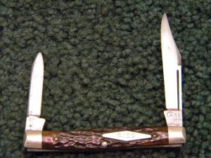 Case Tested XX 1920-40 6233 Long Pull Green Bone - Excellent