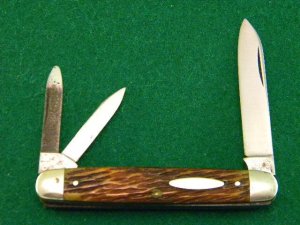 Schrade Cut. Co. Walden NY Peachseed Bone Whittler - C. 1904-1946