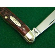 Case XX 1940-50's 6308 Red Bone Whittler - Mint
