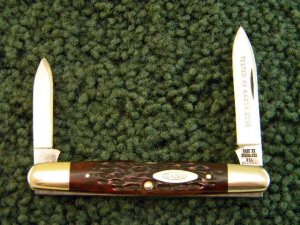 Case XX Stainless USA 10 Dot (1970) 06263 SSP Bone Eisenhower - Mint