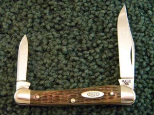 Case XX 1940-1964 62109X Green Bone Baby Copperhead