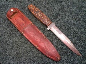 W.R. Case & Sons - Case Tested XX 62-5 Bone Sheath Knife - C. 1905-1914