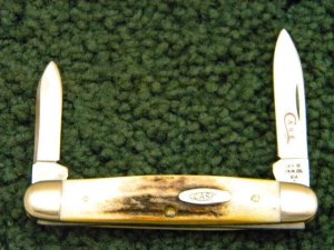 Case XX Stainless USA 2 Dot (1978) Stag Red Etch 5279 - Mint