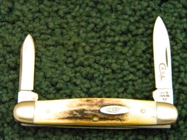 Case XX Stainless USA 2 Dot (1978) Stag Red Etch 5279 - Mint