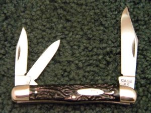 Case XX 1940-49 6308 Rough Black Whittler - Mint
