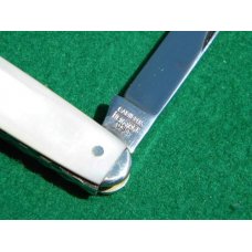 Camillus New York USA Pearl Whittler Knife with Filework on the Backspring - C. 1960-76 - MIB Camillus New York USA Pearl Whittler Knife with Filework on the Backspring - C. 1960-76 - MIB