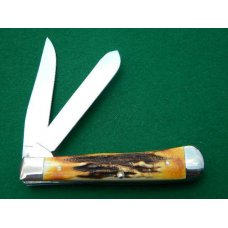 Case XX USA 10 Dot (1970) Stag 5254 Trapper - Mint