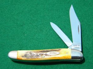 Case XX USA 10 Dot (1970) Stag 52087 2 Blade Stockman Knife - Mint