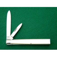 WR Case & Sons Cutlery Co. Bradford, PA (Germany) Pearl 8285 Doctors Knife - C. 1990 WR Case & Sons Cutlery Co. Bradford, PA (Germany) Pearl 8285 Doctors Knife - C. 1990