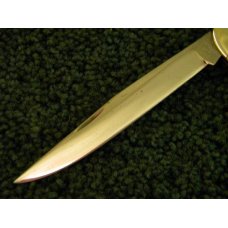 Custom  Stag Slip Joint Folder by A.M. Mayhall - C. 1960's