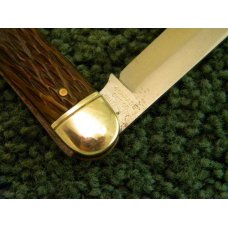 Schrade Cut. Co. Walden N.Y. Peachseed Bone Toothpick - C. 1904-1946 Schrade Cut. Co. Walden N.Y. Peachseed Bone Toothpick - C. 1904-1946