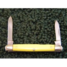 Case XX USA 8 Dot (1972) 3201 Yellow Composition Pen - Mint Case XX USA 8 Dot (1972) 3201 Yellow Composition Pen - Mint
