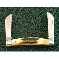 Case XX SS USA 8 Dot (1982) 5288 SSP Stag Half Congress American Blade Club Knife - Mint Case XX SS USA 8 Dot (1982) 5288 SSP Stag Half Congress American Blade Club Knife - Mint