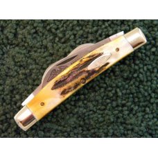 Case XX SS USA 8 Dot (1982) 5288 SSP Stag Half Congress American Blade Club Knife - Mint Case XX SS USA 8 Dot (1982) 5288 SSP Stag Half Congress American Blade Club Knife - Mint