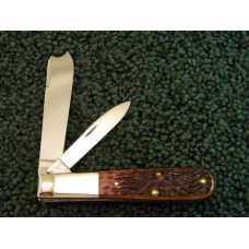 Case XX USA 9 Dot (1971)  6205R Bone One Arm Razor - Mint