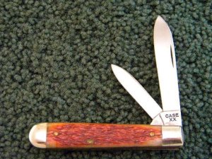 Case XX 1940-64 6214 Late Red Rogers Bone Jack - Mint