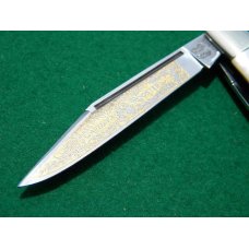 Fight'n Rooster Pearl 3 Blade Stockman - Mint Fight'n Rooster Pearl 3 Blade Stockman - Mint