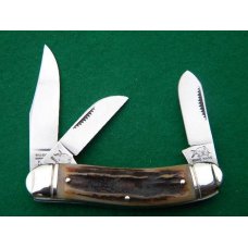 Bulldog Brand Solingen Germany 1984 Stag Sowbelly - Mint Bulldog Brand Solingen Germany 1984 Stag Sowbelly - Mint