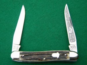 Bulldog Brand Solingen Germany Stag Muskrat - Mint
