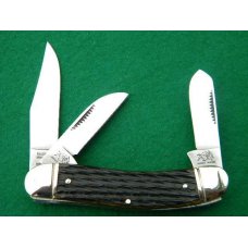 Bulldog Brand Solingen Germany 1993 Bone Sowbelly - Mint Bulldog Brand Solingen Germany 1993 Bone Sowbelly - Mint