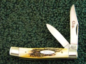 Case XX Stainless USA 2 Dot (1978) Red Etch 52032 SSP Stag Stockman - Mint