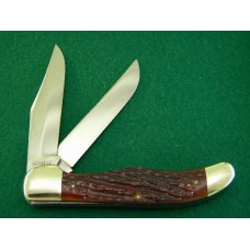 Case XX 1940-64 6265 SAB Genuine Second Cut Red Bone Folding Hunter - Mint