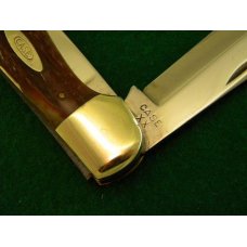 Case XX 1940-64 6265 SAB Genuine Second Cut Red Bone Folding Hunter - Mint