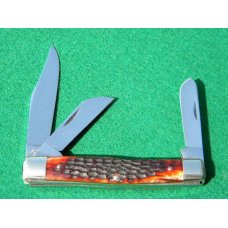 Case XX USA 1965-69 Bone 6392 3 Blade Stockman Case XX USA 1965-69 Bone 6392 3 Blade Stockman