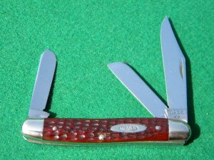 Case XX 1940-64 Bone 6347HP 3 Blade Stockman