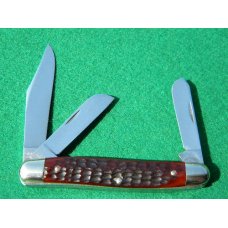 Case XX 1940-64 Bone 6347HP 3 Blade Stockman Case XX 1940-64 Bone 6347HP 3 Blade Stockman