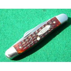 Case XX Stainless USA 1965-69 Bone 6318 HP SSP 3 Blade Stockman - Mint