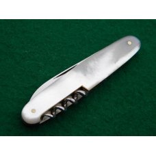 E Bruckmann Ohligs-Solingen, Germany Pearl Corkscrew - C. 1891-1956 E Bruckmann Ohligs-Solingen, Germany Pearl Corkscrew - C. 1891-1956