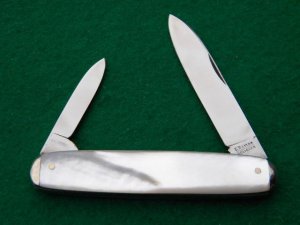 E. B. Extra (E Bruckmann) Solingen Germany Pearl 2 Blade - C. 1891-1956