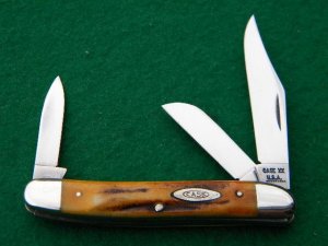 Case XX USA 9 Dot (1971) Stag 53087 3 Blade Stockman - Mint