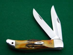 Case XX USA 10 Dot (1970) Stag 5265 SAB Folding Hunter