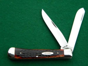 Case XX USA 9 Dot (1971) Bone 6254 Trapper