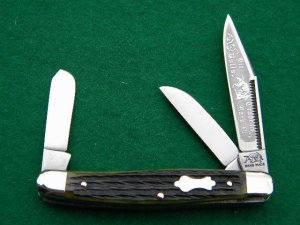 Bulldog Brand Solingen Germany 1993 Bone Stockman - Mint