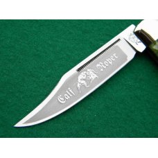 Bulldog Brand Solingen Germany 1993 Bone Calf Roper Lockback - Mint Bulldog Brand Solingen Germany 1993 Bone Calf Roper Lockback - Mint