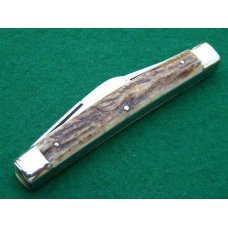 Vintage Hen & Rooster Voss Cut. Co. Solingen Germany Stag Congress Knife