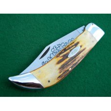 Case XX USA 5172 SSP 3 Dot (1977) Blue Sroll Stag Clasp Knife - Mint Case XX USA 5172 SSP 3 Dot (1977) Blue Sroll Stag Clasp Knife - Mint