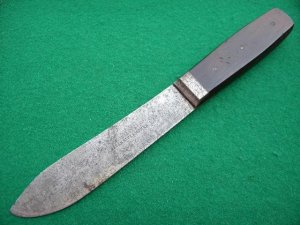 Vintage J. Russell & Co. Green River Works Wood Sticking Knife - C. 1800's