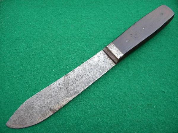 Vintage J. Russell & Co. Green River Works Wood Sticking Knife - C. 1800's Vintage J. Russell & Co. Green River Works Wood Sticking Knife - C. 1800's
