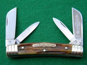 Vintage Heinr Boker & Co. Germany Stag 4 Blade Congress - Pre 1950