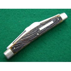 Hoffritz Germany Stag 4 Blade Congress - Etched Hoffritz Germany Stag 4 Blade Congress - Etched