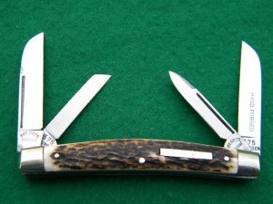 Vintage Fife Cut. Co. Solingen Germany 575 Stag Congress - Etched