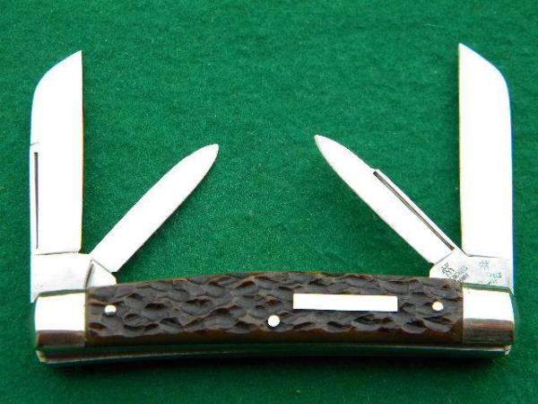 Vintage J.A. Henckels Germany 923 Bone 4 Blade Congress - Mint Vintage J.A. Henckels Germany 923 Bone 4 Blade Congress - Mint