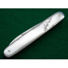 E Bruckmann Ohligs-Solingen, Germany Pearl 2 Blade w/Scissors - C. 1891-1956 E Bruckmann Ohligs-Solingen, Germany Pearl 2 Blade w/Scissors - C. 1891-1956