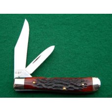 Case XX USA 10 Dot (1970) Bone 6207 Mini Trapper - Mint Case XX USA 10 Dot (1970) Bone 6207 Mini Trapper - Mint
