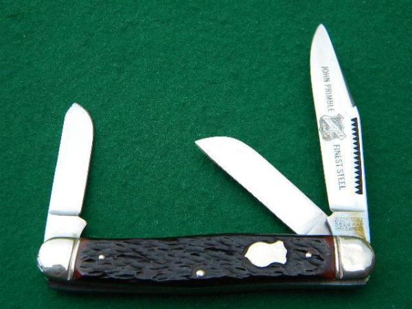 John Primble Belknap Hdw. & Mfg. Co. Bone 5385 Stockman John Primble Belknap Hdw. & Mfg. Co. Bone 5385 Stockman