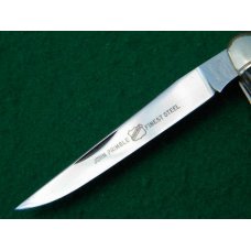 John Primble Belknap Hdw. & Mfg. Co. 916 Peachseed Bone Stockman - C. 1950's John Primble Belknap Hdw. & Mfg. Co. 916 Peachseed Bone Stockman - C. 1950's